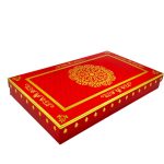 Multipurpose cardboard box (1 pack) Gift Boxes for Presents All Occasions Birthday Gift Box Decorative Packing Boxes for laddu (DARK RED) PACK OF 5