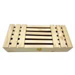 Wooden Storage Box for Storing Napkins,Chocolates,Dry-Fruits,etc..Medium Size Wooden Boxes |Light Brown Colour|Pack of 5| (Rectangular Box)