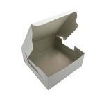 Freshness Keeper Bakery Box Stackable Tiffin Carrier Eco-Friendly Bakery Packaging Bundle Premium Pastry Box Collapsible Bakery Storage Box Assorted Bakery Packaging(4X4X3 PLAIN)