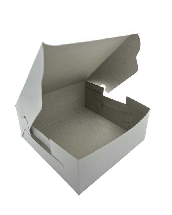 Freshness Keeper Bakery Box Stackable Tiffin Carrier Eco-Friendly Bakery Packaging Bundle Premium Pastry Box Collapsible Bakery Storage Box Assorted Bakery Packaging(5X5X3 PLAIN)