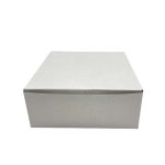 Freshness Keeper Bakery Box Stackable Tiffin Carrier Eco-Friendly Bakery Packaging Bundle Premium Pastry Box Collapsible Bakery Storage Box Assorted Bakery Packaging- PLAIN WHITE Colour (Pack of 100 Boxes) (10X10X4)